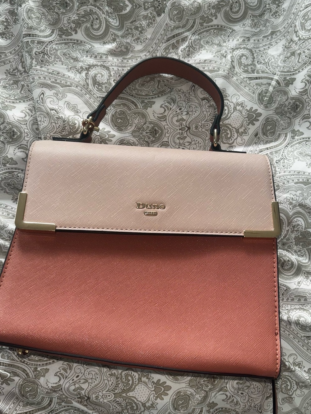 Dune London Pink Handle Bag